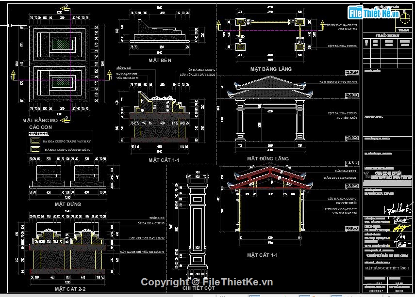 khu lăng mộ,kiến trúc lăng mộ,thiết kế lăng mộ,lăng mộ dwg,bản vẽ lăng mộ cad